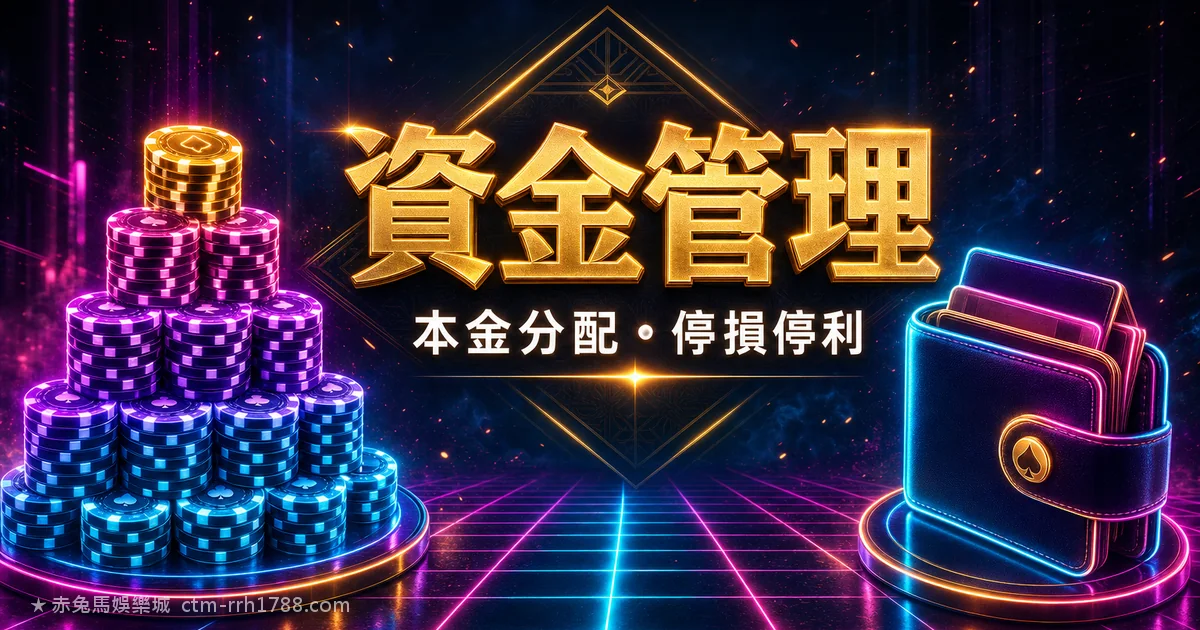 娛樂城資金管理完整方法：設預算、分注、停損停利玩得久