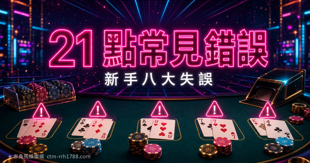21點常見錯誤：新手8大失誤與正解