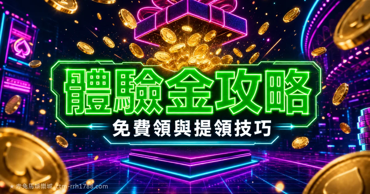 娛樂城體驗金完整攻略:1000 元免費領提領技巧