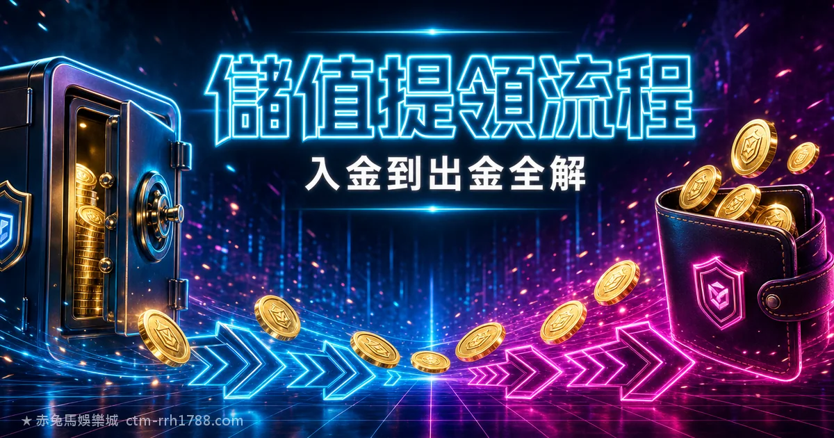 娛樂城儲值提領流程術語:入金到出金完整解析