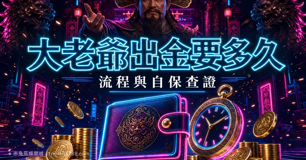 大老爺娛樂城會出金嗎?出金要多久、流程與自保查證