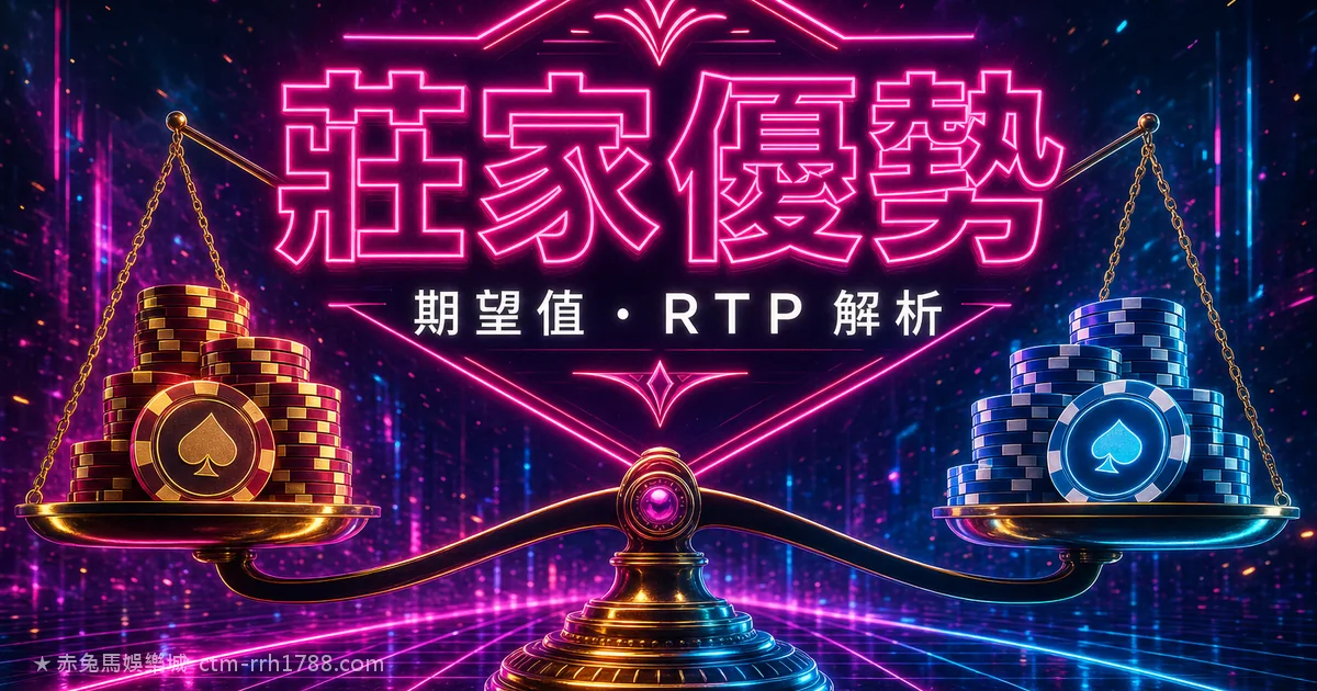 莊家優勢／期望值／RTP 是什麼？完全解析