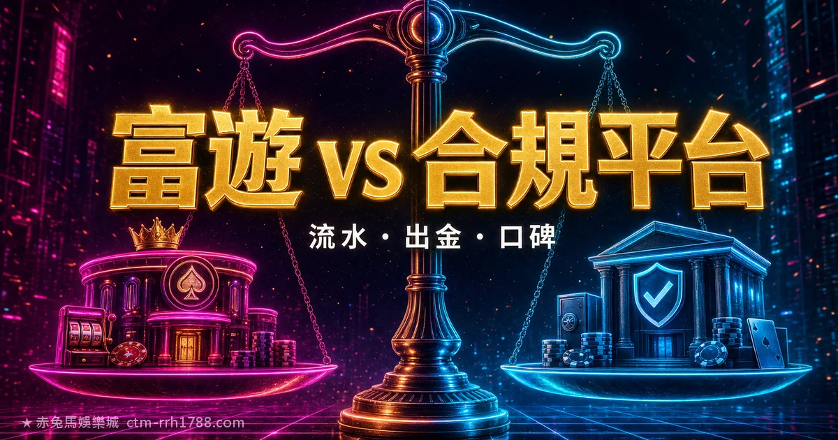 富遊娛樂城 vs 合規平台深度對比 2026:流水、出金、口碑全方位