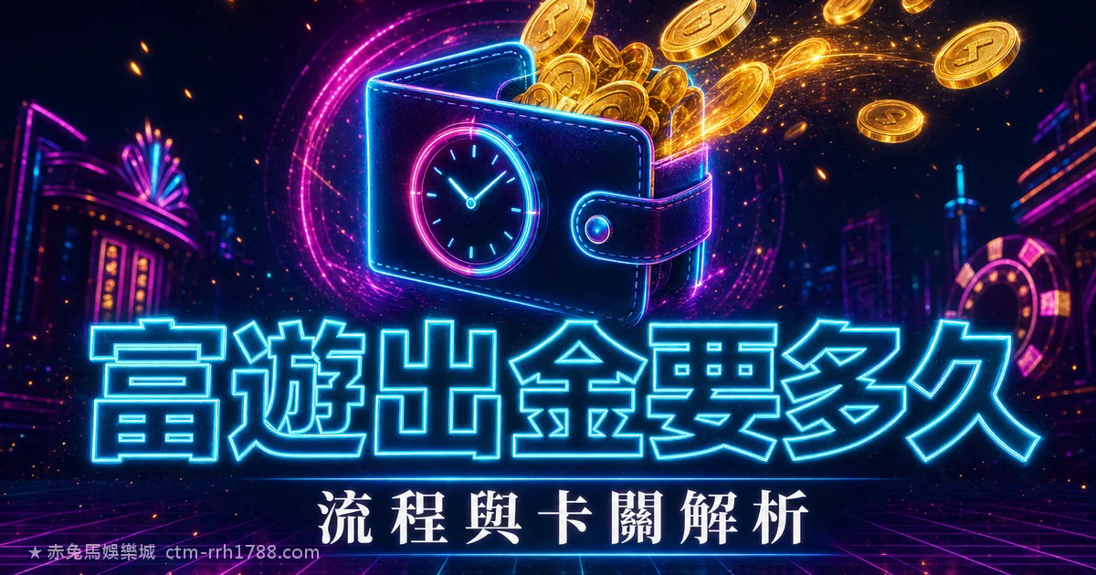 富遊娛樂城會出金嗎?出金要多久、流程與常見卡關