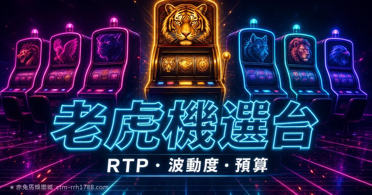 老虎機怎麼選台？用 RTP+波動度+預算配對挑機