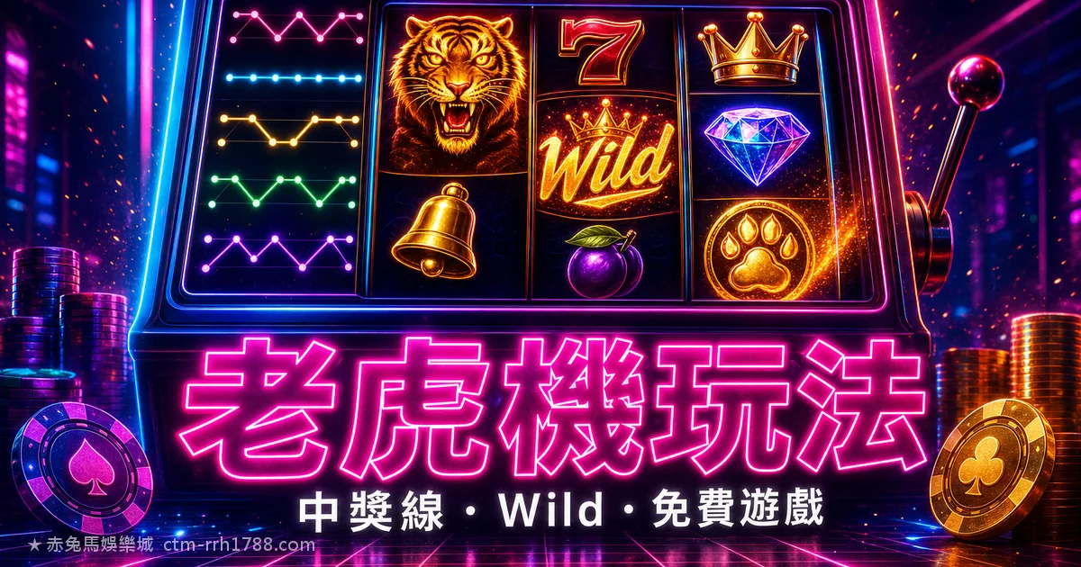 老虎機玩法與機制完整教學:中獎線、Wild、免費遊戲、累積彩池