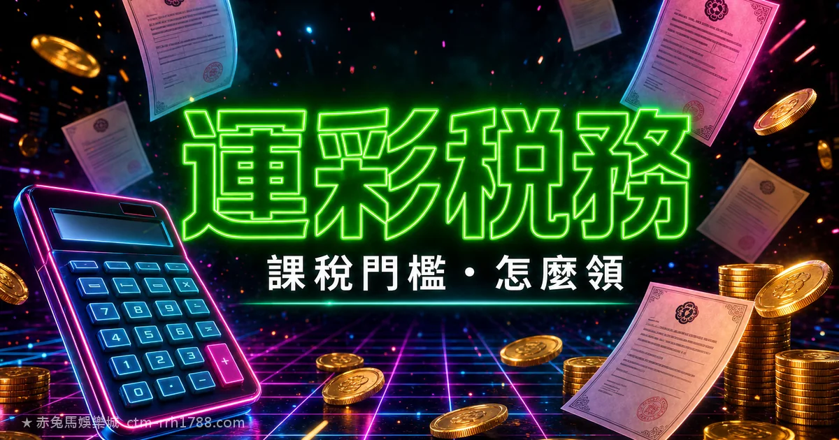 運彩兌獎與稅金完整解析:多少要扣稅、怎麼領、期限