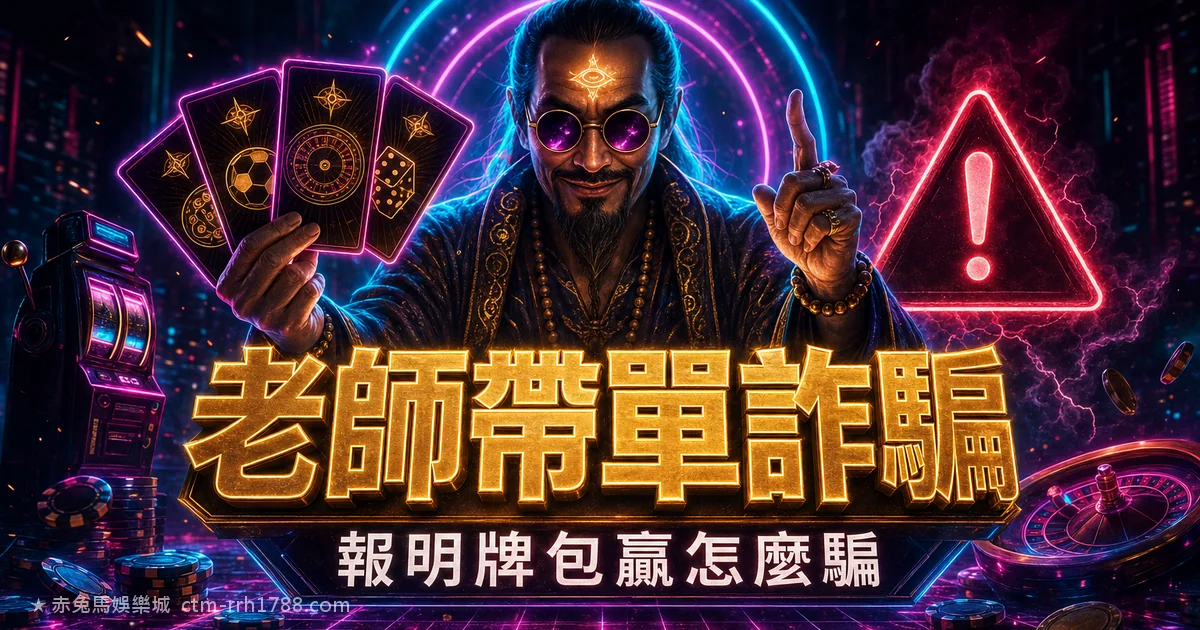 老師帶單詐騙拆解：報明牌包贏群組怎麼騙你的